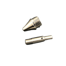 Professional manufacture cnc machining lathe together parts nickel coated brass bolts and nuts